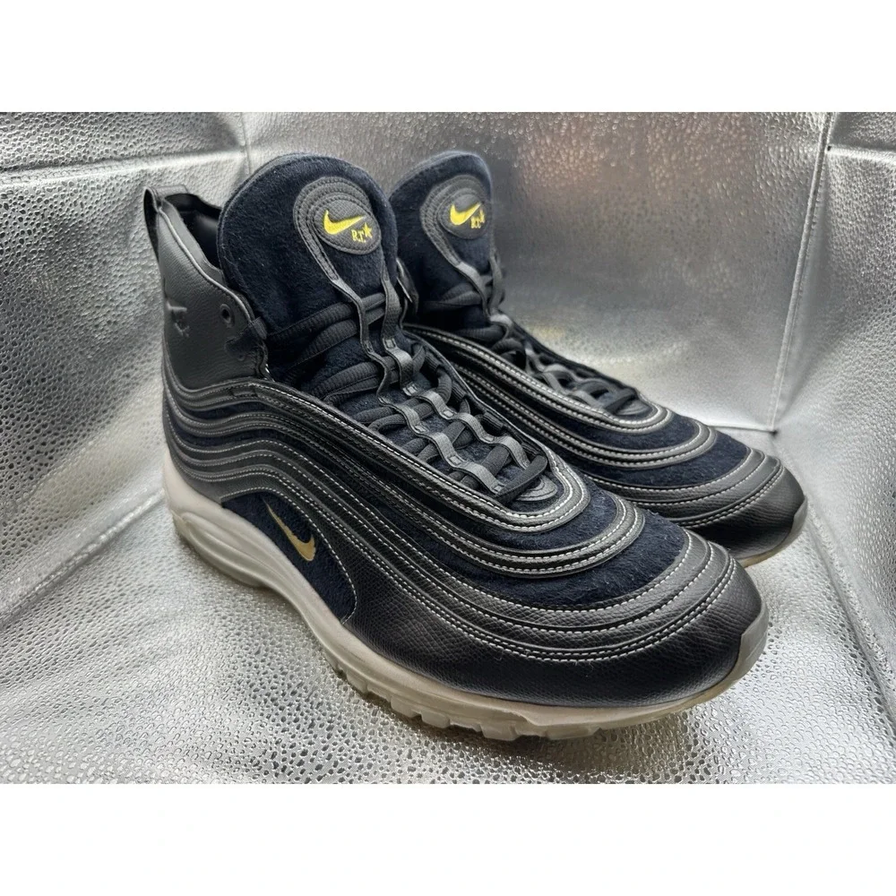 RARE 🚀 Size 13 - Nike‎ Air Max '97 X Riccardo Tisci Mid Black 913314-001